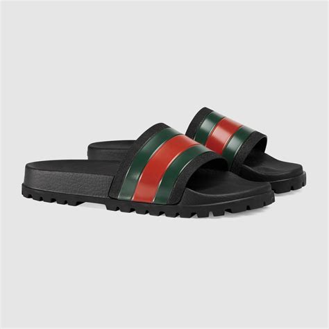 sandale gucci homme|authentic gucci sandals.